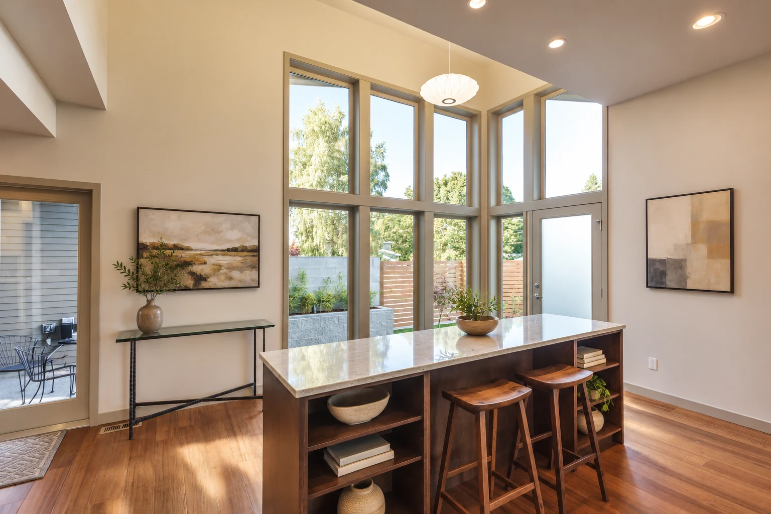 Window corner visualization